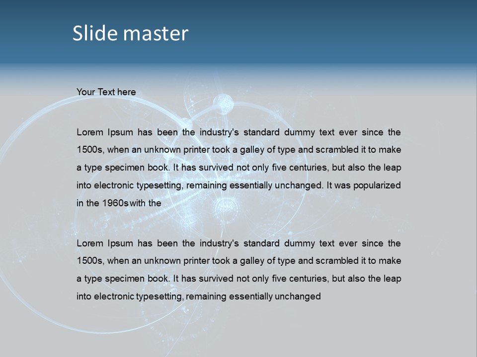 Surface Futuristic Business PowerPoint Template