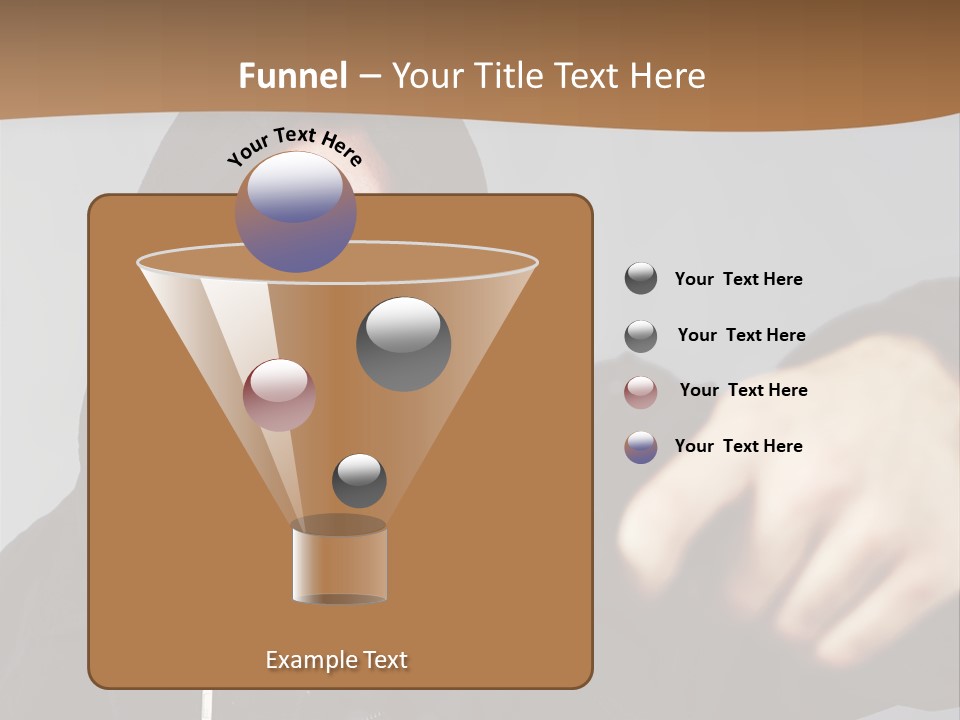 Gunman Male Terrorist PowerPoint Template