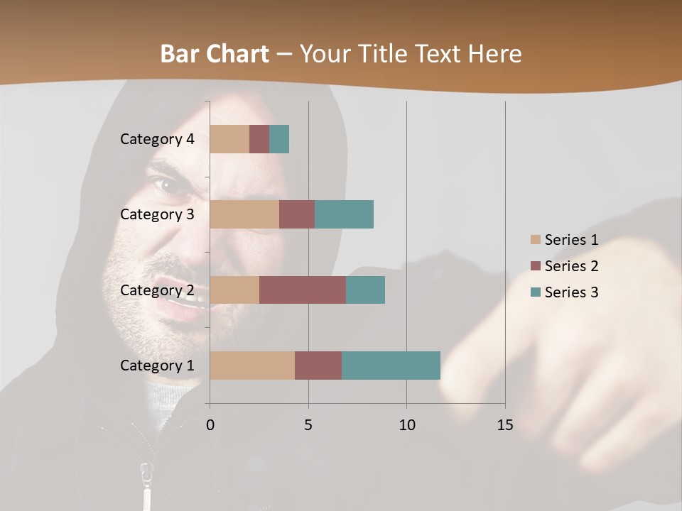 Gunman Male Terrorist PowerPoint Template