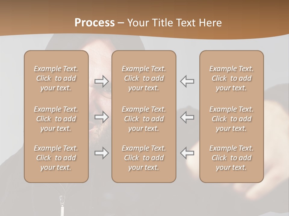 Gunman Male Terrorist PowerPoint Template
