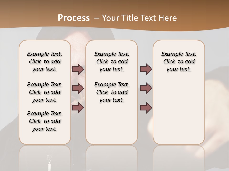 Gunman Male Terrorist PowerPoint Template