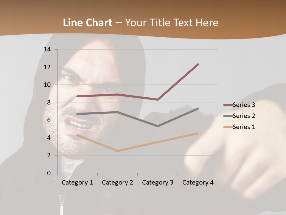 Gunman Male Terrorist PowerPoint Template