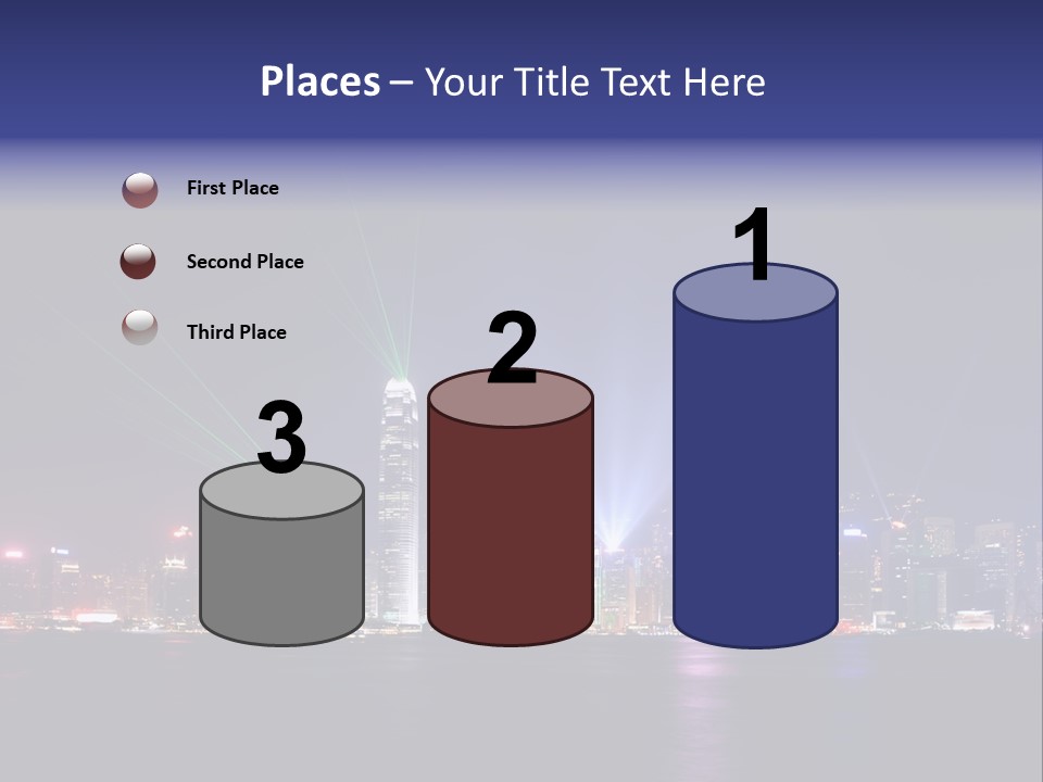 Sea Light Finance PowerPoint Template