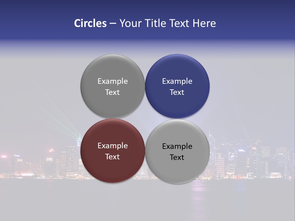 Sea Light Finance PowerPoint Template