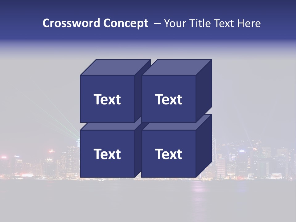Sea Light Finance PowerPoint Template