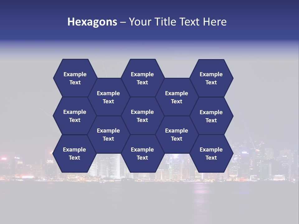 Sea Light Finance PowerPoint Template