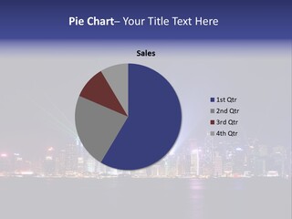 Sea Light Finance PowerPoint Template