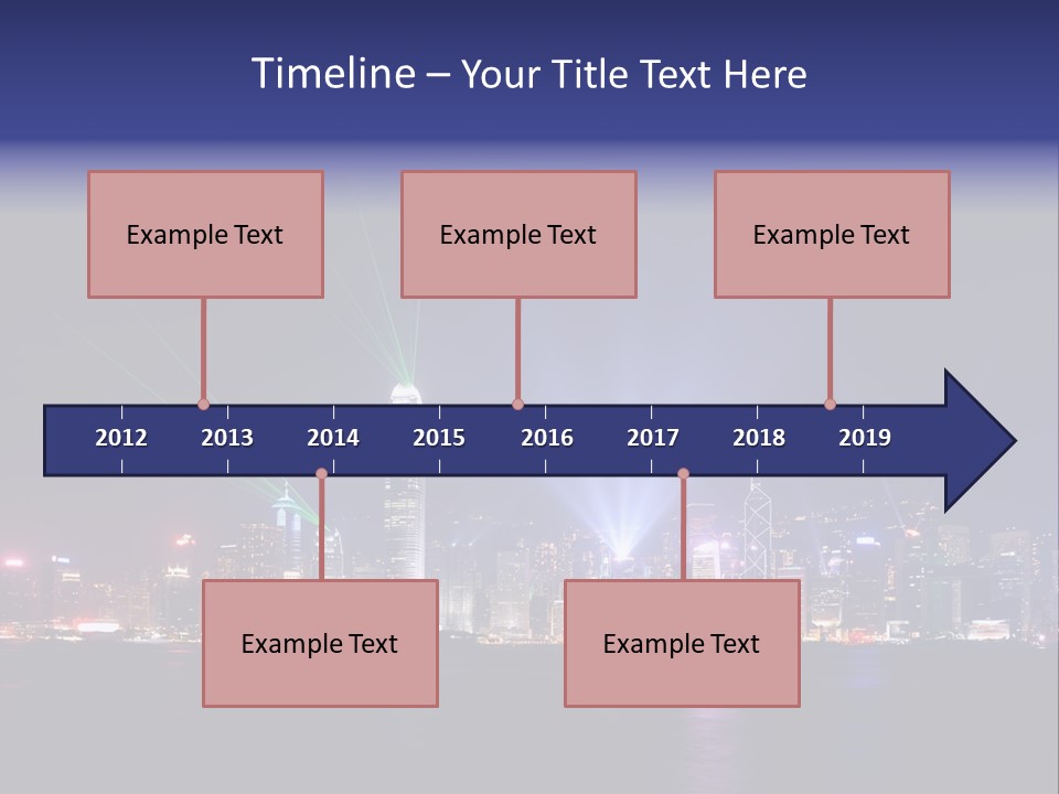 Sea Light Finance PowerPoint Template