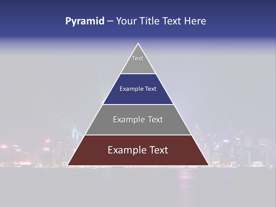 Sea Light Finance PowerPoint Template