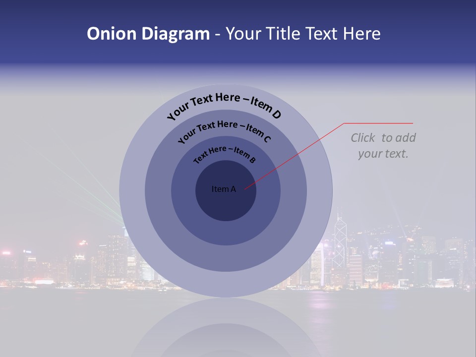 Sea Light Finance PowerPoint Template