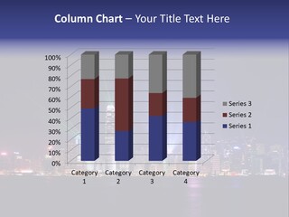 Sea Light Finance PowerPoint Template