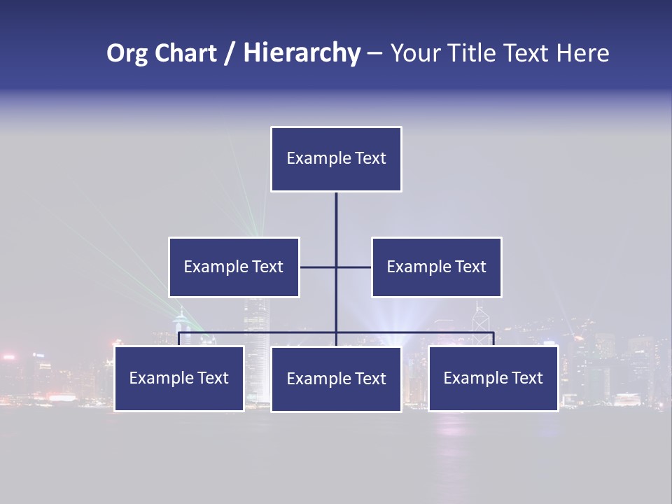 Sea Light Finance PowerPoint Template