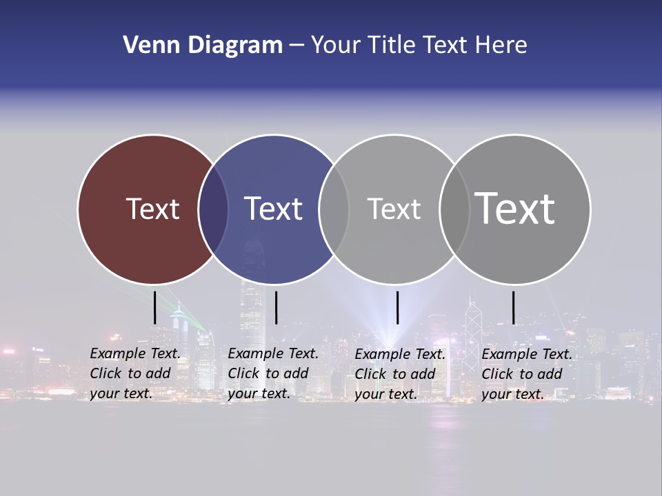 Sea Light Finance PowerPoint Template