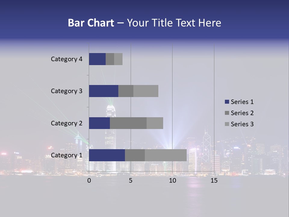 Sea Light Finance PowerPoint Template