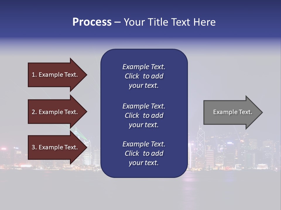 Sea Light Finance PowerPoint Template