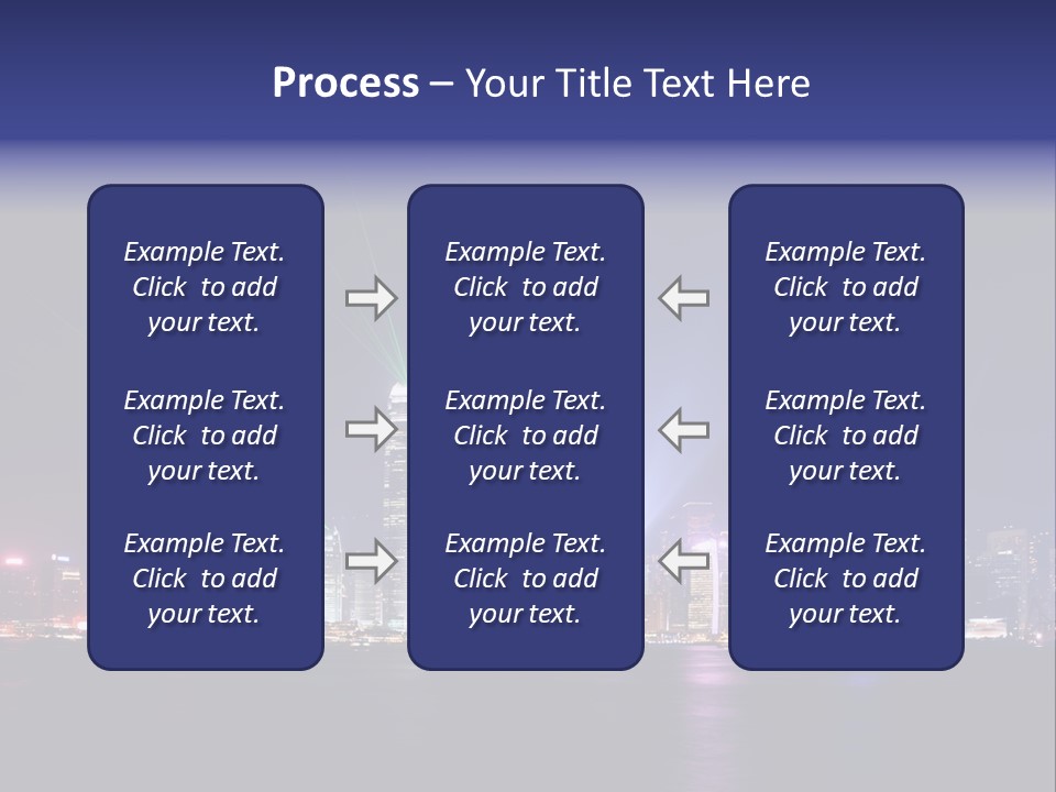 Sea Light Finance PowerPoint Template