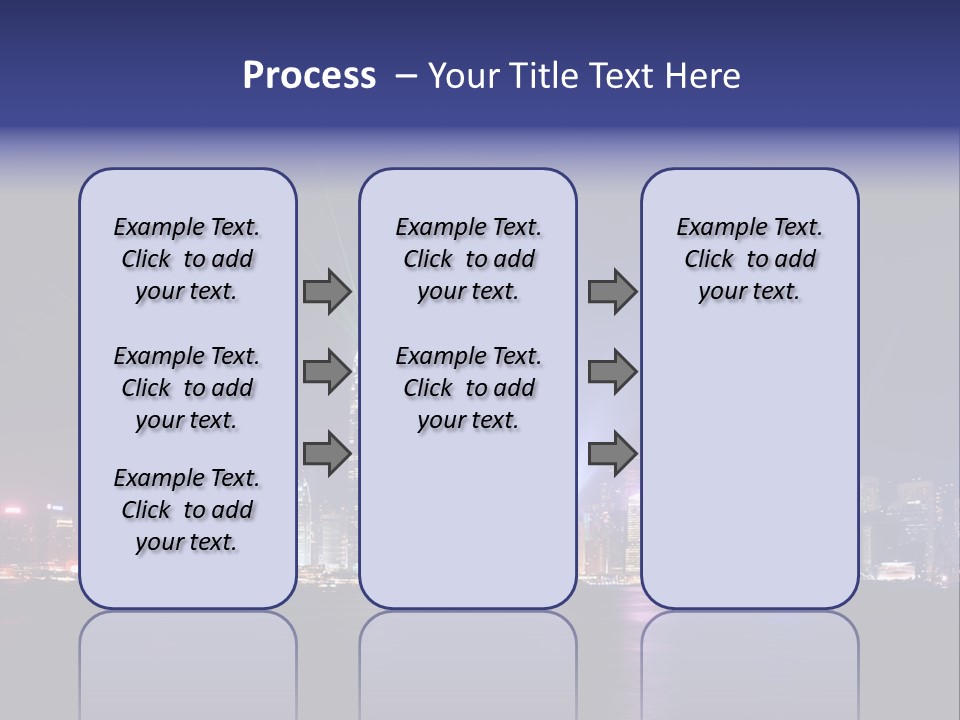Sea Light Finance PowerPoint Template