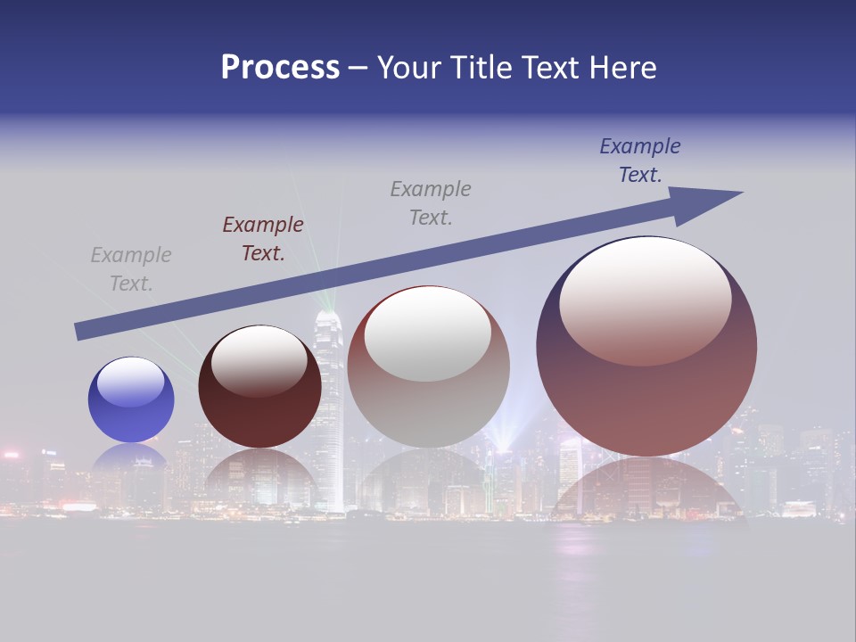 Sea Light Finance PowerPoint Template