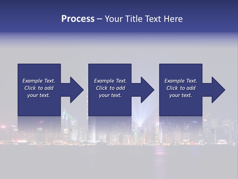Sea Light Finance PowerPoint Template