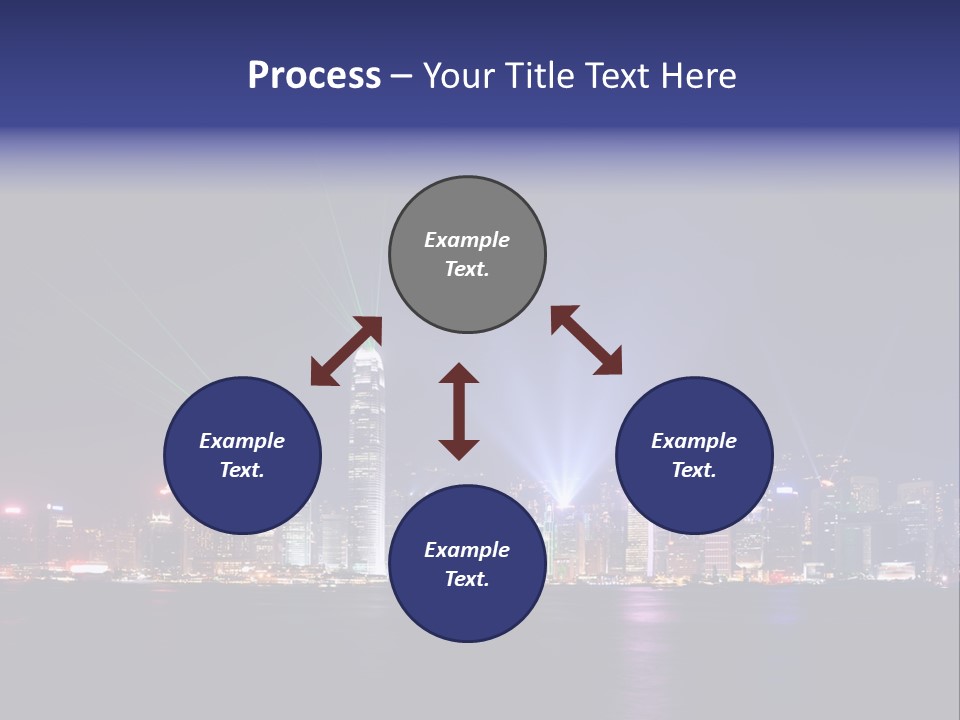 Sea Light Finance PowerPoint Template