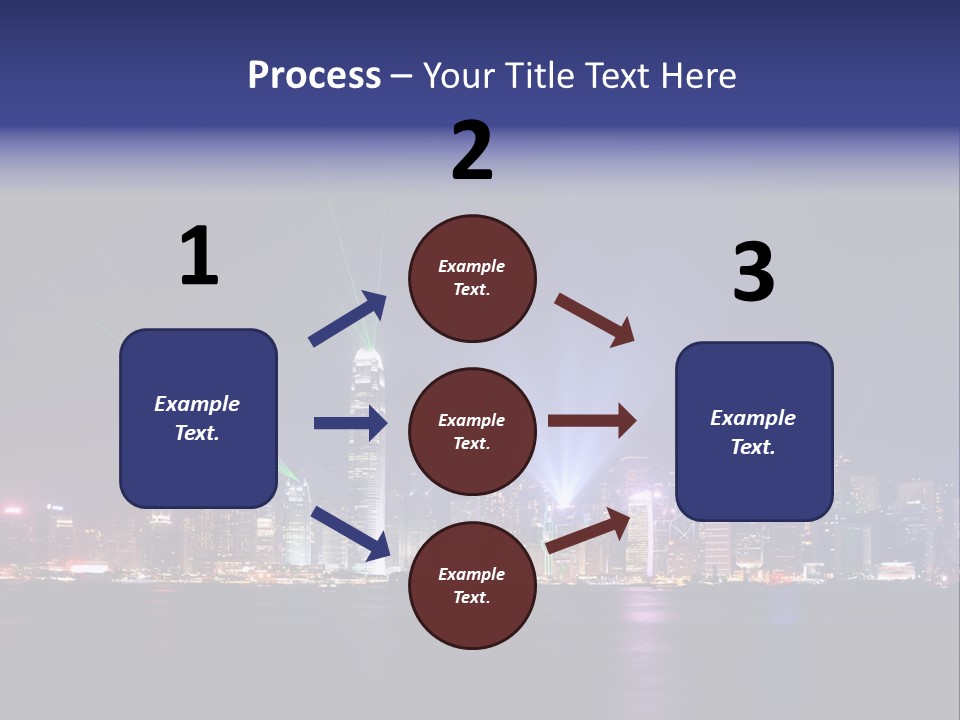 Sea Light Finance PowerPoint Template