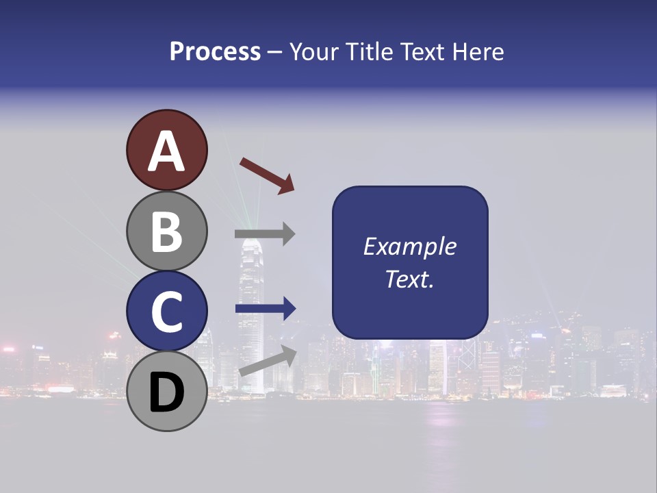 Sea Light Finance PowerPoint Template