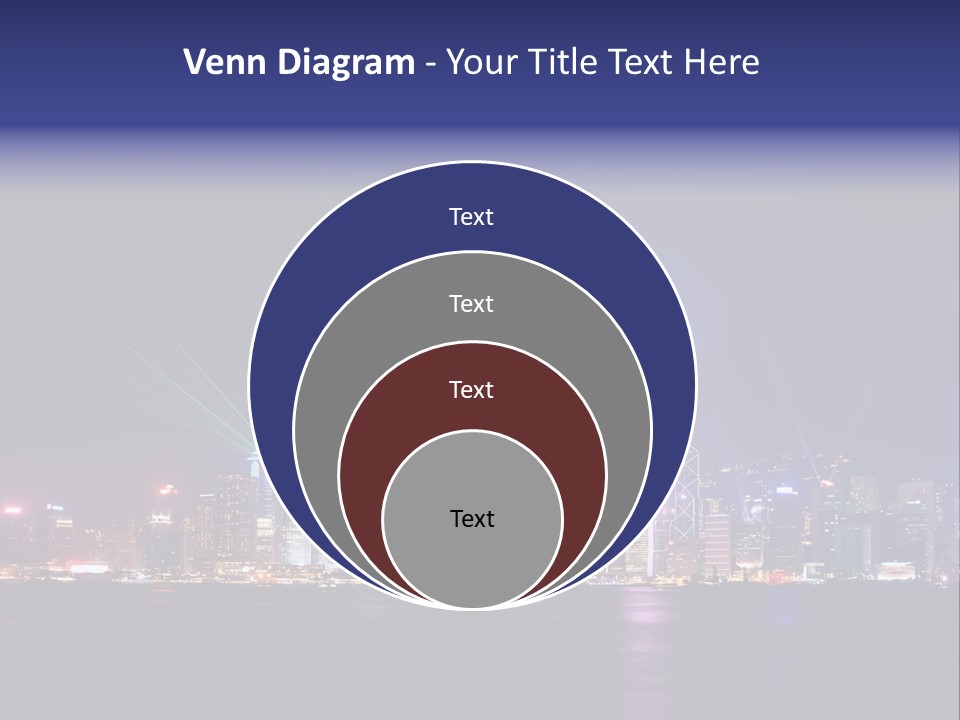 Sea Light Finance PowerPoint Template