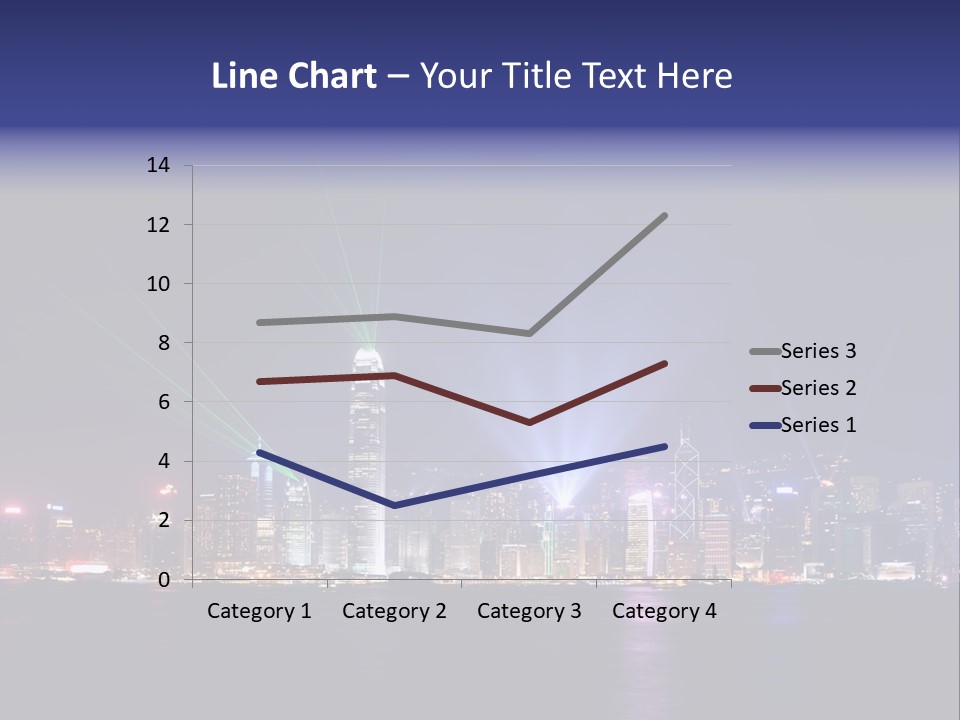 Sea Light Finance PowerPoint Template