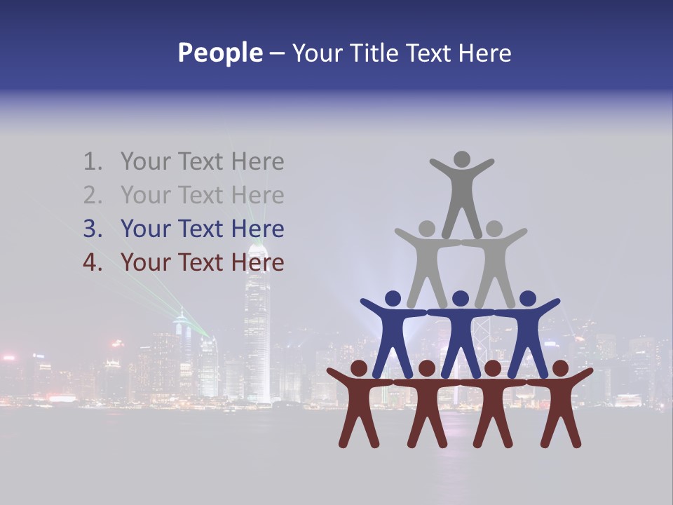 Sea Light Finance PowerPoint Template