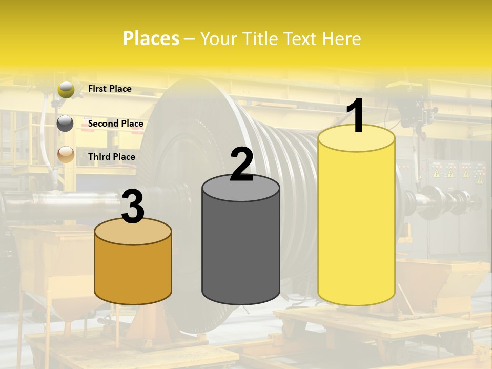 Manufacturing Electricity Technology PowerPoint Template