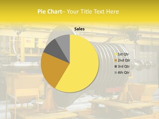 Manufacturing Electricity Technology PowerPoint Template