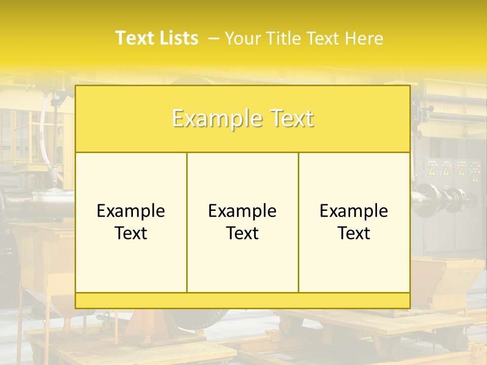 Manufacturing Electricity Technology PowerPoint Template