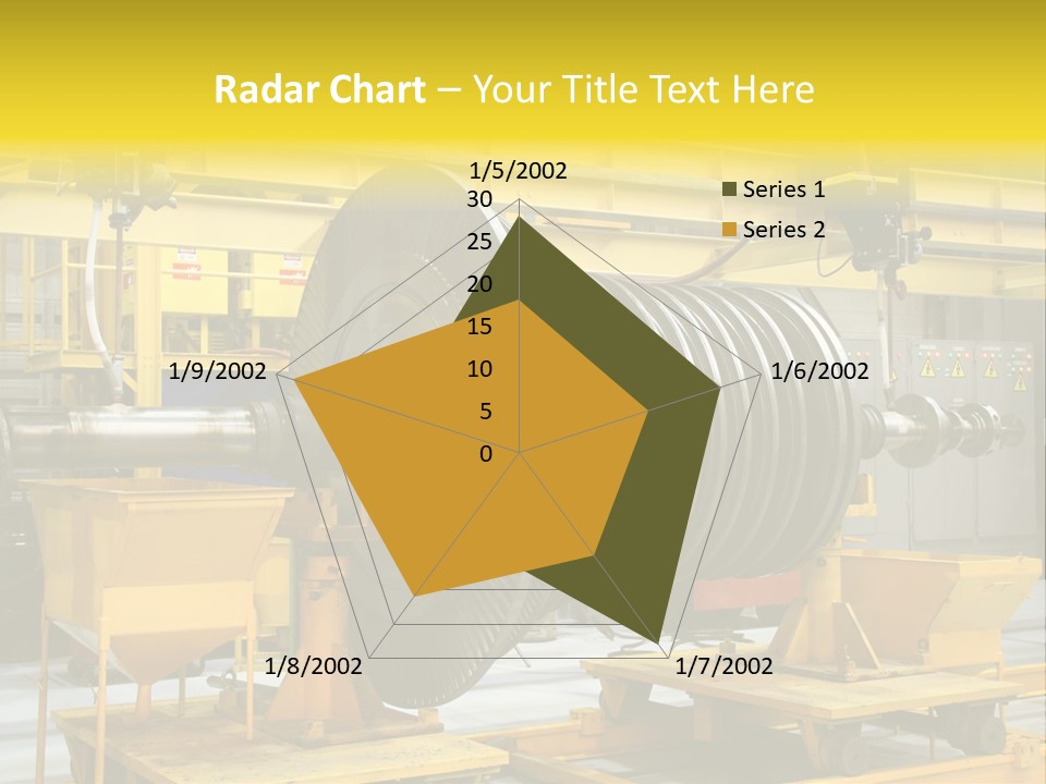 Manufacturing Electricity Technology PowerPoint Template