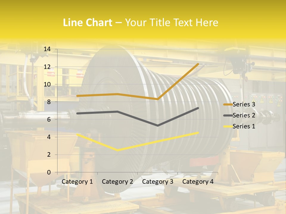 Manufacturing Electricity Technology PowerPoint Template