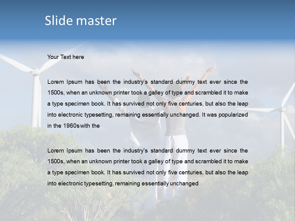 Field Spin Development PowerPoint Template