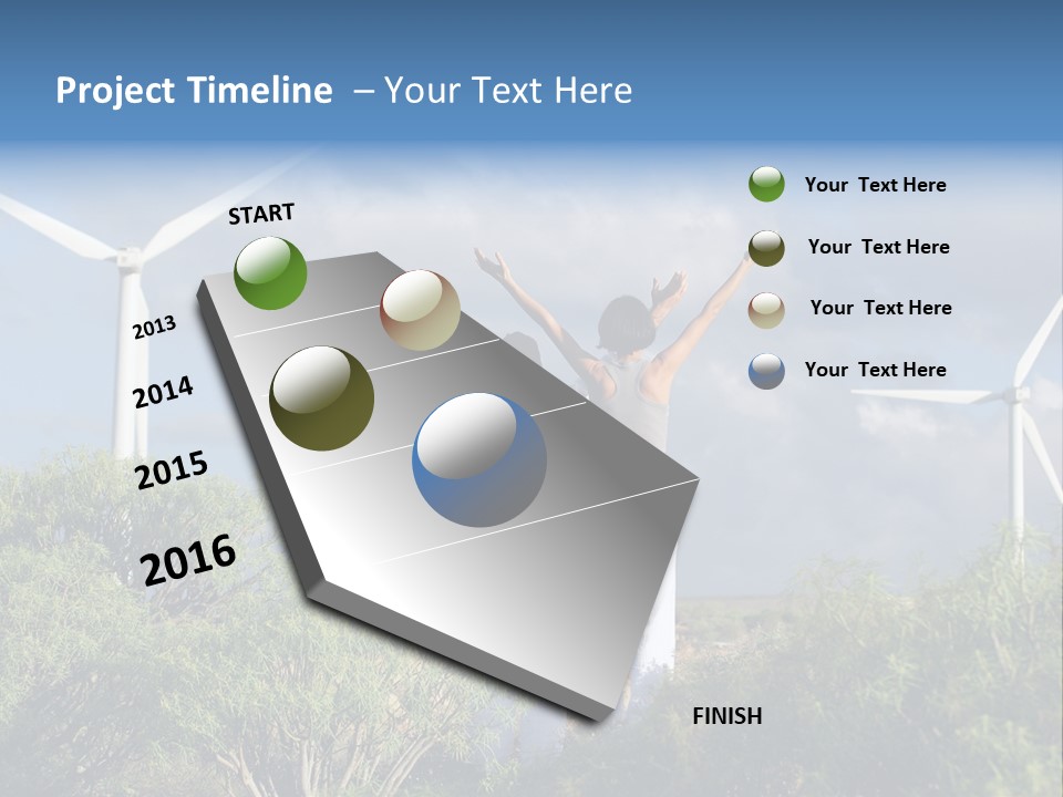 Field Spin Development PowerPoint Template