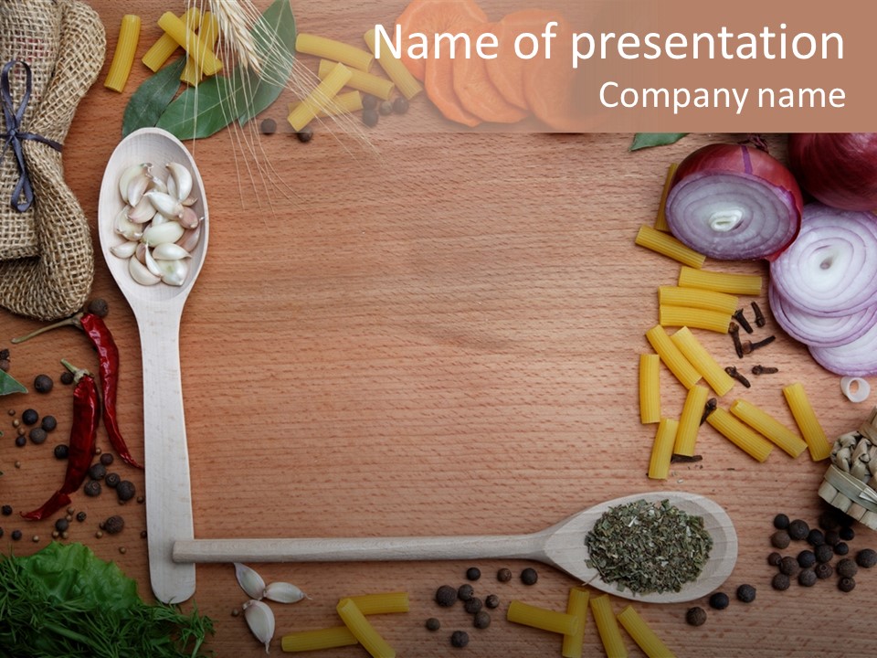 Dill Allspice Pea PowerPoint Template