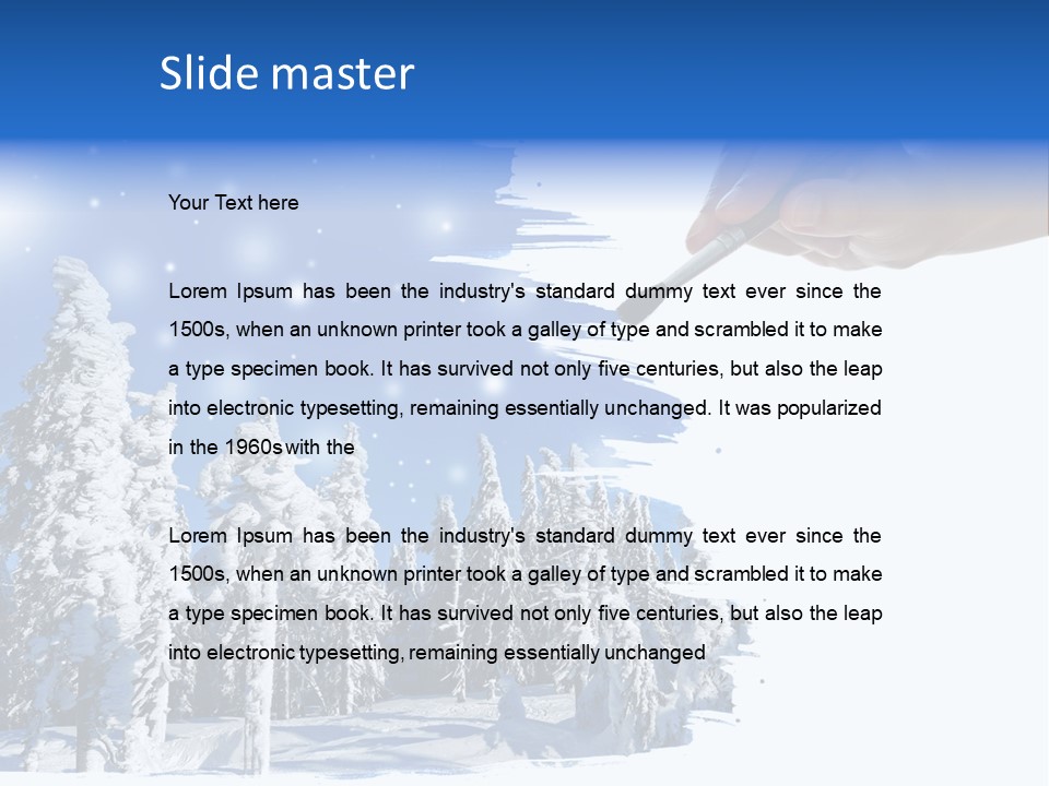 Lounge Floor Horizontal PowerPoint Template