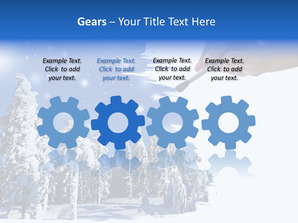 Lounge Floor Horizontal PowerPoint Template