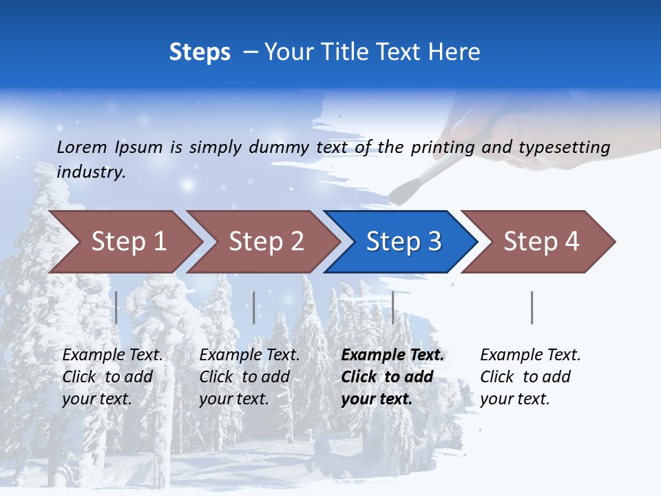 Lounge Floor Horizontal PowerPoint Template