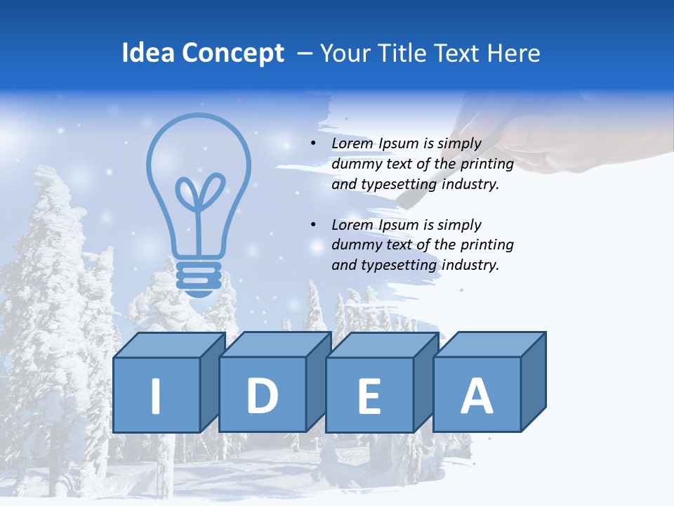 Lounge Floor Horizontal PowerPoint Template