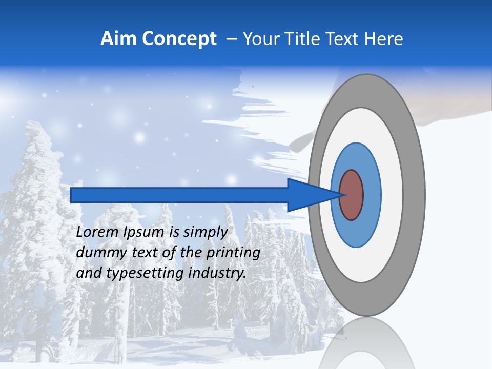 Lounge Floor Horizontal PowerPoint Template