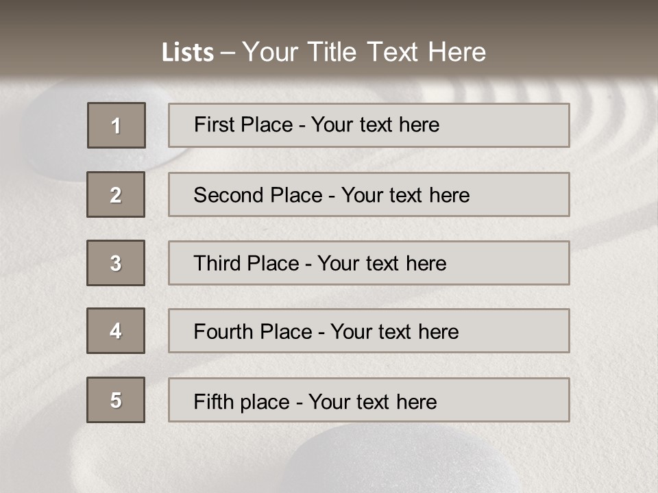 Natural Macro Health PowerPoint Template