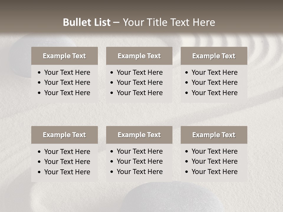 Natural Macro Health PowerPoint Template