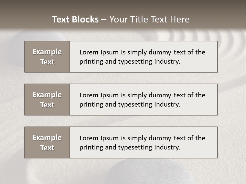 Natural Macro Health PowerPoint Template