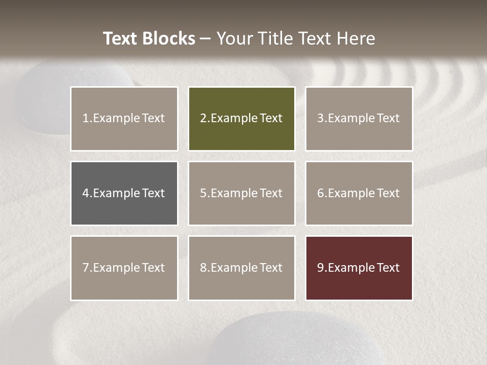 Natural Macro Health PowerPoint Template