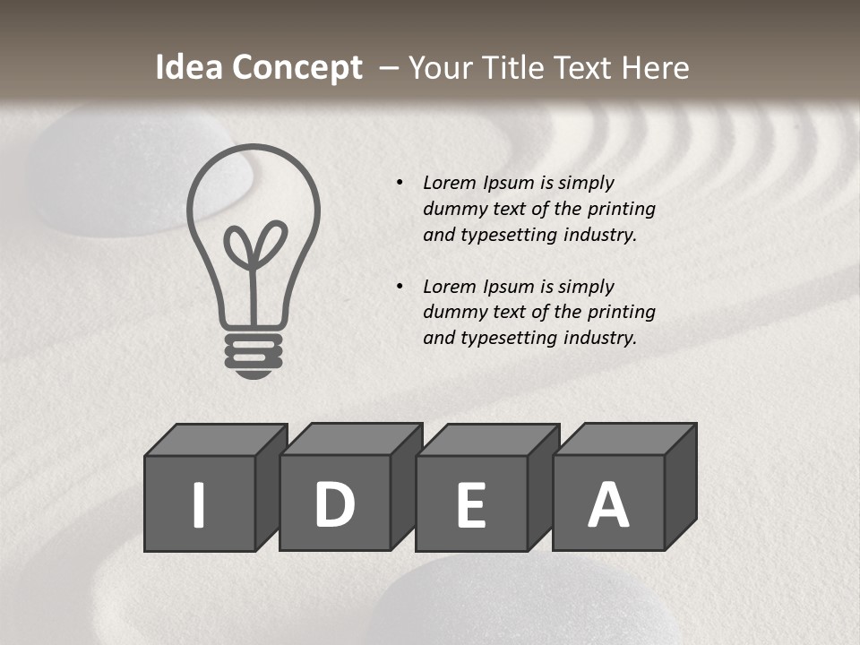 Natural Macro Health PowerPoint Template