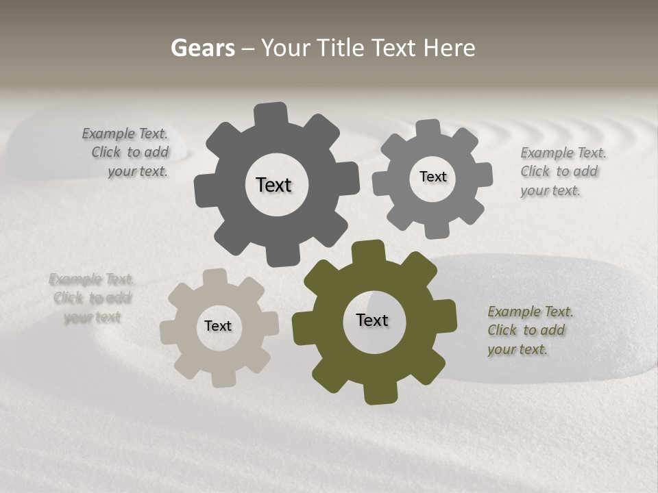 Art Holistic Buddhism PowerPoint Template