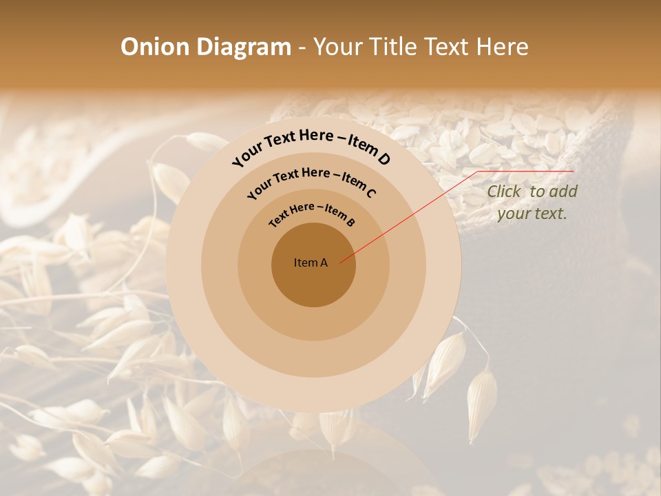 On White Oat Organic PowerPoint Template