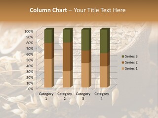 On White Oat Organic PowerPoint Template